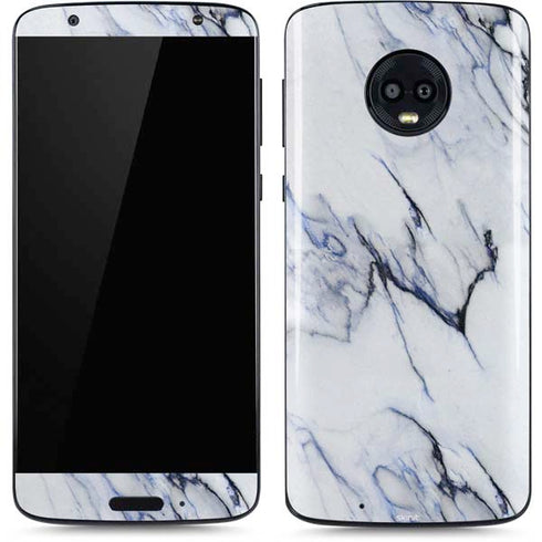 Stone Blue Moto G6 Skin