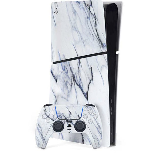 Stone Blue PS5 Slim Digital Edition Bundle Skin
