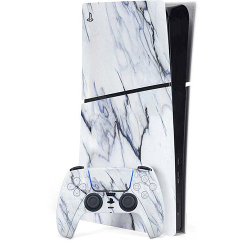 Stone Blue PS5 Slim Digital Edition Console Skin
