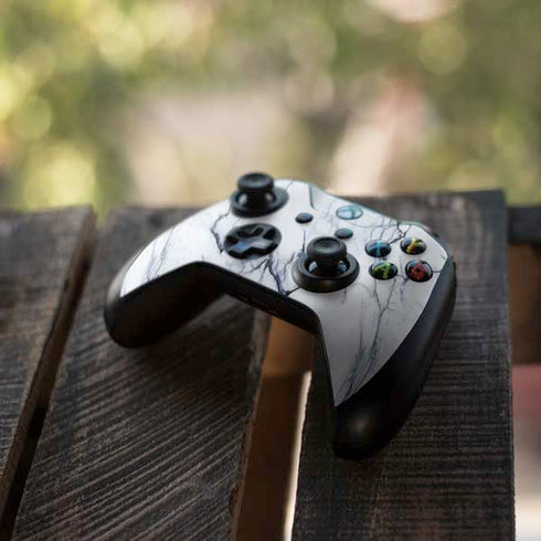 Stone Blue Xbox One X Controller Skin