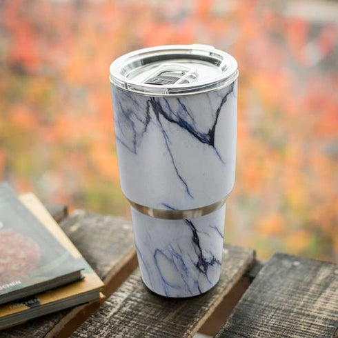 Stone Blue Yeti 30oz Rambler Tumbler Skin