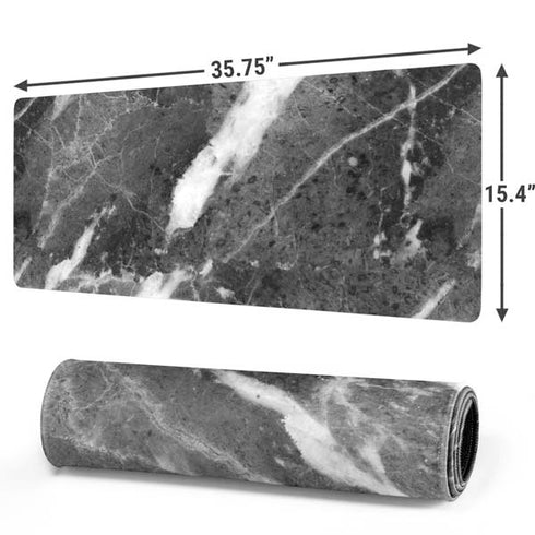 Stone Grey Gaming Mouse Pad