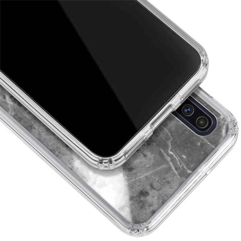 Stone Grey Galaxy A50 Clear Case