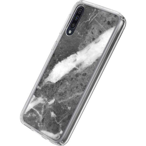 Stone Grey Galaxy A50 Clear Case