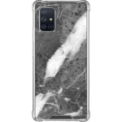 Stone Grey Galaxy A71 5G Clear Case