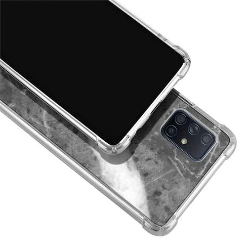 Stone Grey Galaxy A71 5G Clear Case