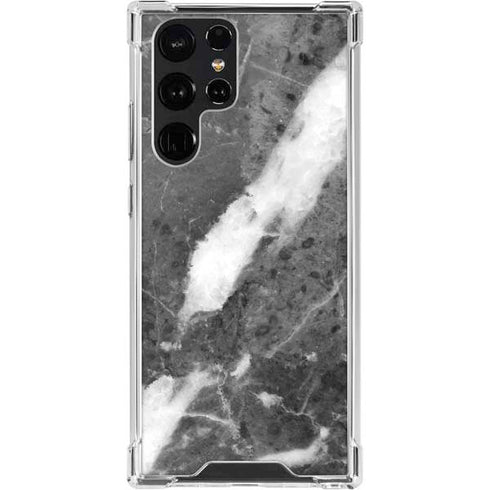 Stone Grey Galaxy S22 Ultra Clear Case