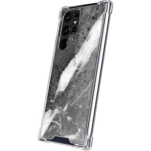 Stone Grey Galaxy S22 Ultra Clear Case