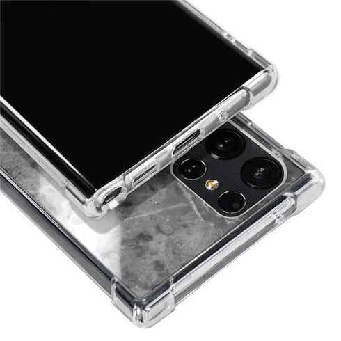 Stone Grey Galaxy S22 Ultra Clear Case