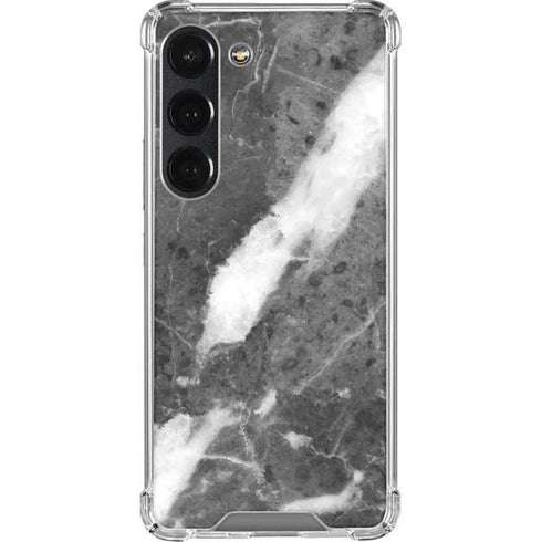 Stone Grey Galaxy S23 Clear Case