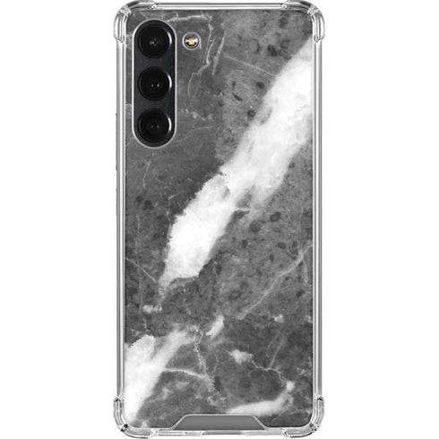 Stone Grey Galaxy S23 Plus Clear Case