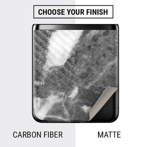 Stone Grey Galaxy Z Flip Skin