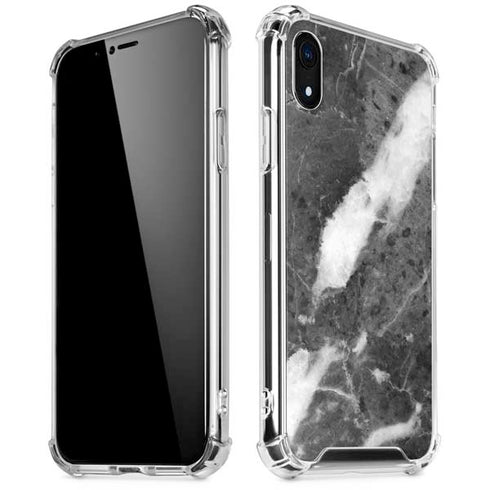 Stone Grey iPhone XR Clear Case