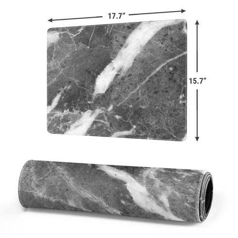 Stone Grey Gaming Mouse Pad