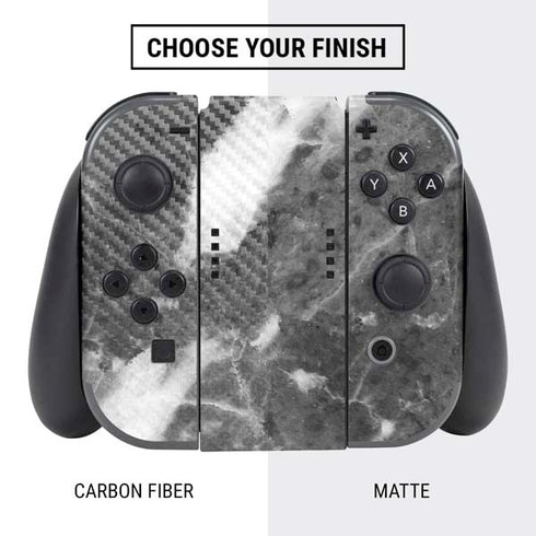 Stone Grey Nintendo Switch Bundle Skin