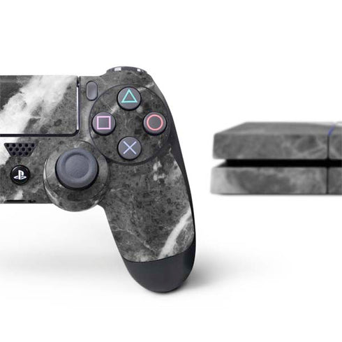 Stone Grey PS4 Console and Controller Bundle Skin