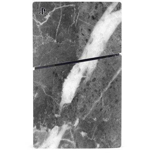 Stone Grey PS5 Slim Disk Bundle Skin