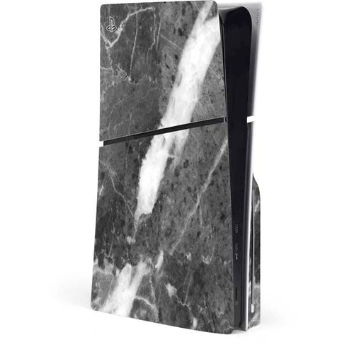 Stone Grey PS5 Slim Disk Console Skin