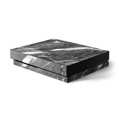 Stone Grey Xbox One X Console Skin