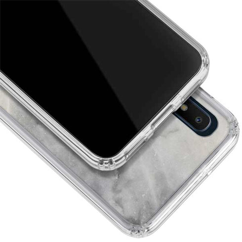 Stone Taupe Galaxy A10e Clear Case