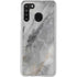 Stone Taupe Galaxy A21 Clear Case