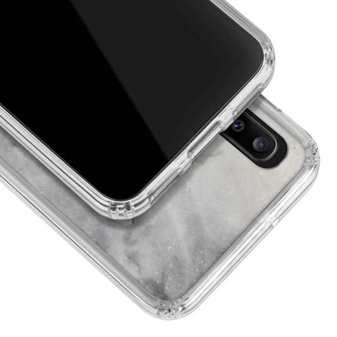 Stone Taupe Galaxy A30 Clear Case