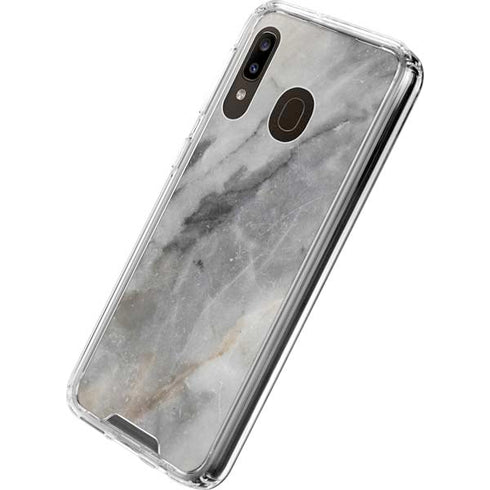 Stone Taupe Galaxy A30 Clear Case