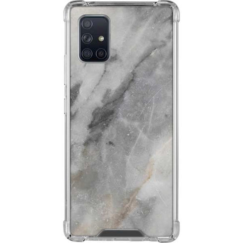 Stone Taupe Galaxy A71 5G Clear Case