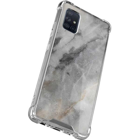 Stone Taupe Galaxy A71 5G Clear Case
