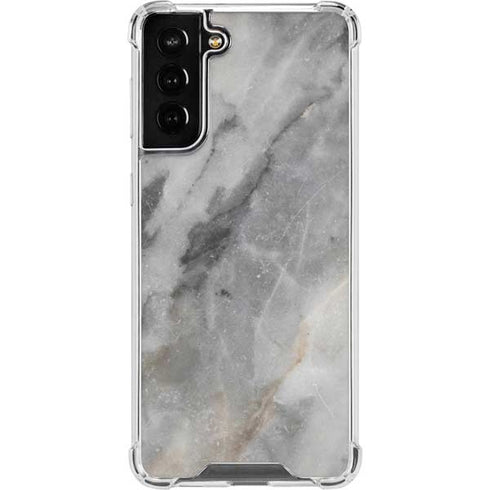 Stone Taupe Galaxy S21 FE Clear Case