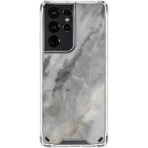 Stone Taupe Galaxy S21 Ultra 5G Clear Case