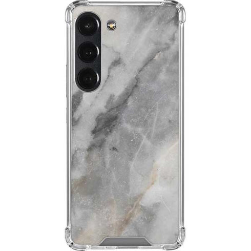Stone Taupe Galaxy S23 Clear Case