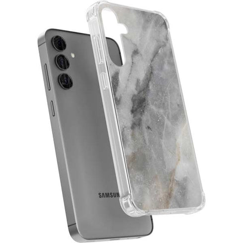 Stone Taupe Galaxy S24 Plus Clear Case