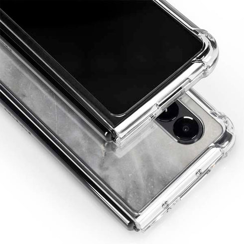 Stone Taupe Galaxy Z Fold4 5G Clear Case