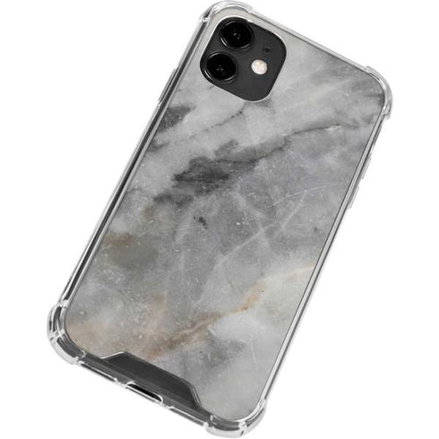 Stone Taupe iPhone 12 Clear Case