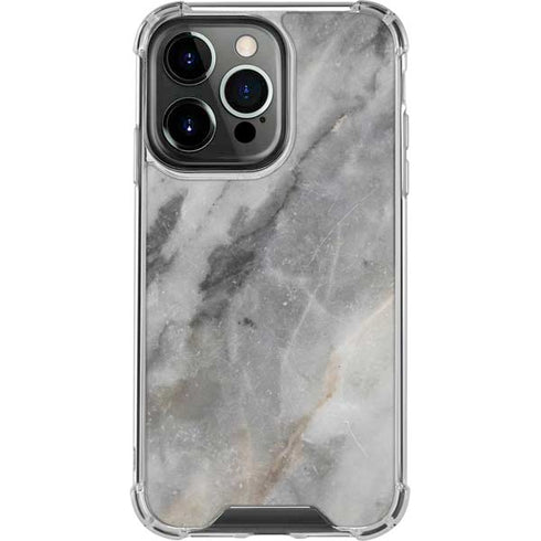 Stone Taupe iPhone 14 Pro Clear Case