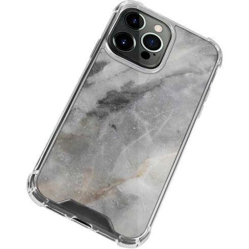 Stone Taupe iPhone 14 Pro Clear Case