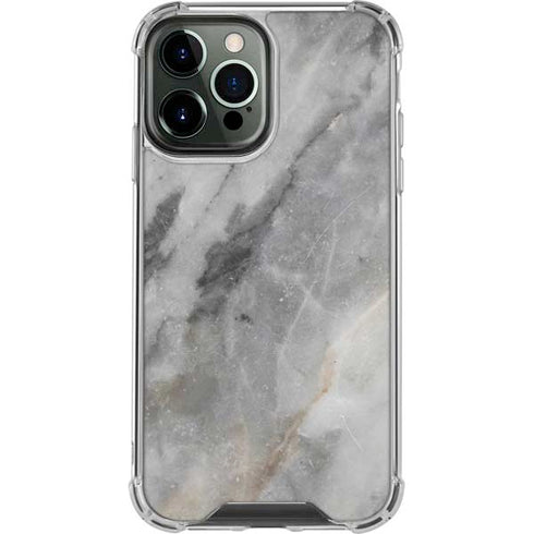 Stone Taupe iPhone 14 Pro Max Clear Case