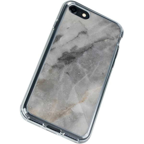 Stone Taupe iPhone SE (2nd & 3rd Gen) Clear Case