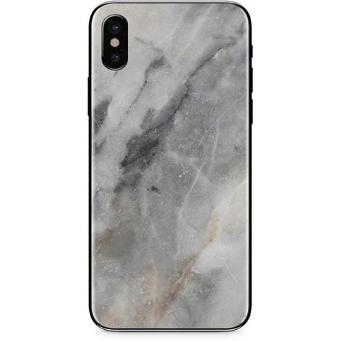 Stone Taupe iPhone X Skin