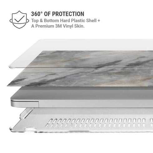 Stone Taupe MacBook Air 15in (2023-2025) Case plus Skin