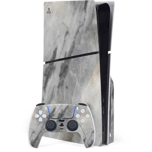 Stone Taupe PS5 Slim Disk Bundle Skin