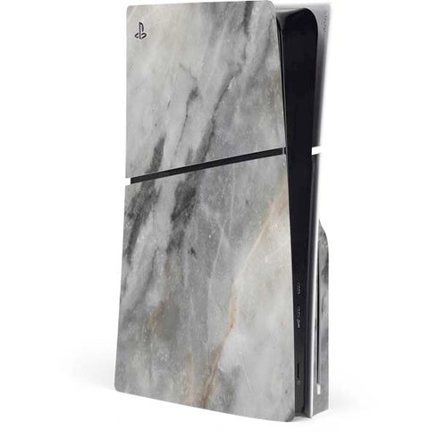 Stone Taupe PS5 Slim Disk Console Skin