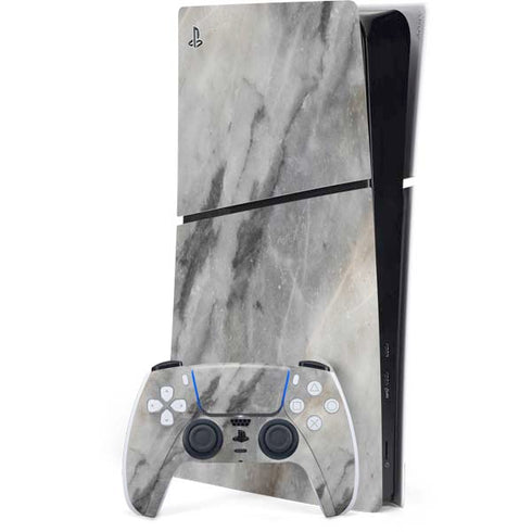 Stone Taupe PS5 Slim Digital Edition Bundle Skin