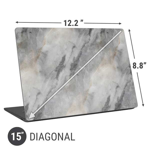Stone Taupe Universal Laptop 15in (12.2 x 8.8in) Skin
