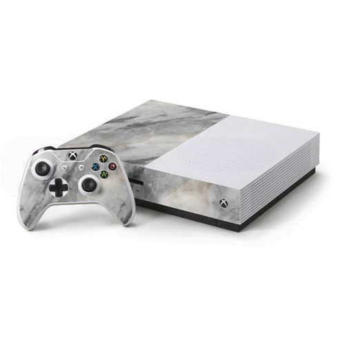 Stone Taupe Xbox One S Console and Controller Bundle Skin