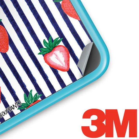 Bouffants and Broken Hearts Strawberries and Stripes Nintendo 2DS XL (2017) Skin