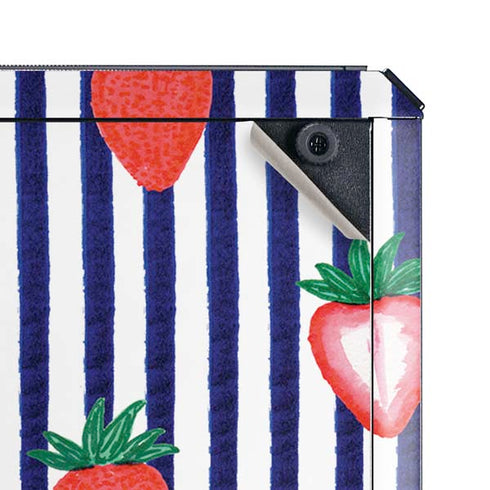 Bouffants and Broken Hearts Strawberries and Stripes Cooler Master MasterBox Q300L Mini Tower Skin