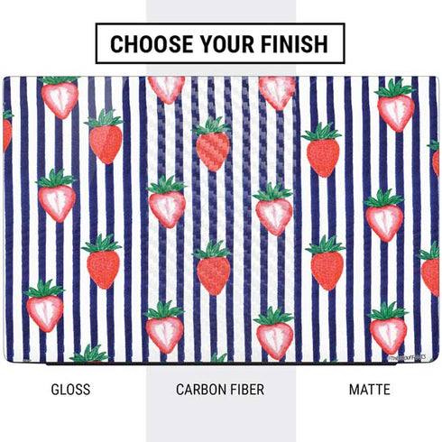 Bouffants and Broken Hearts Strawberries and Stripes Dell Vostro Skin