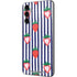 Bouffants and Broken Hearts Strawberries and Stripes Galaxy A14 5G Skin